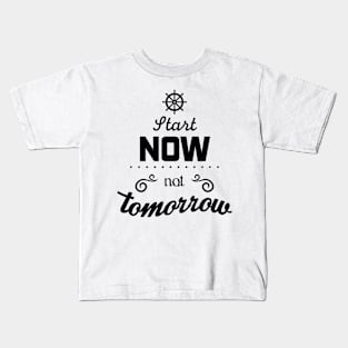 Inspirational motivational quote Kids T-Shirt